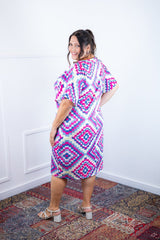 Vestido Helena Maxi - Malha Confort Deluxe Manga Morcego - Naguirre Shop