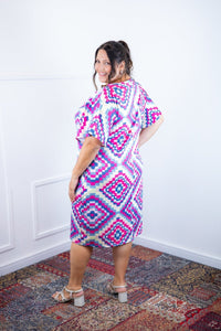 Vestido Helena Maxi - Malha Confort Deluxe Manga Morcego - Naguirre Shop