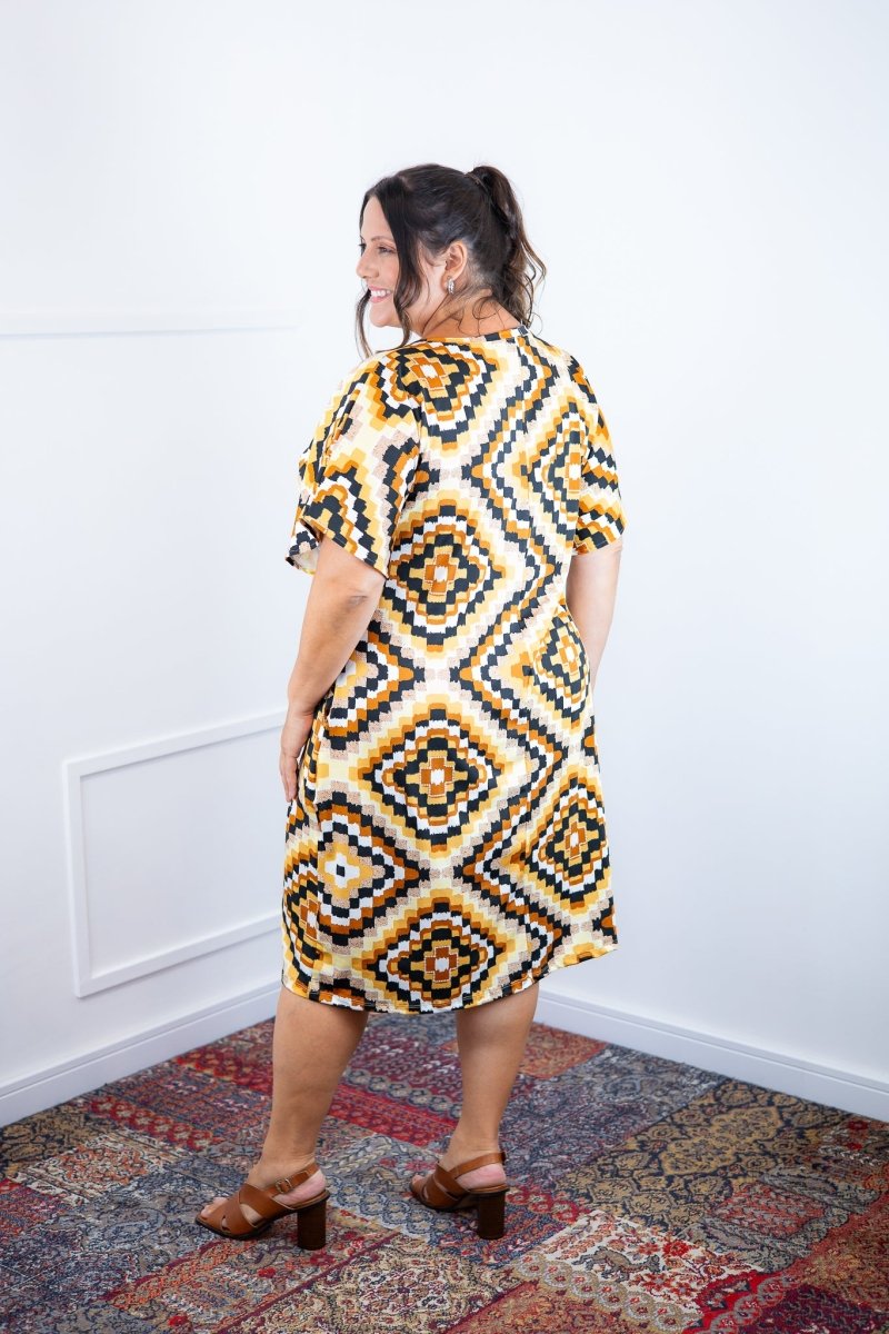 Vestido Helena Maxi - Malha Confort Deluxe Manga Morcego - Naguirre Shop