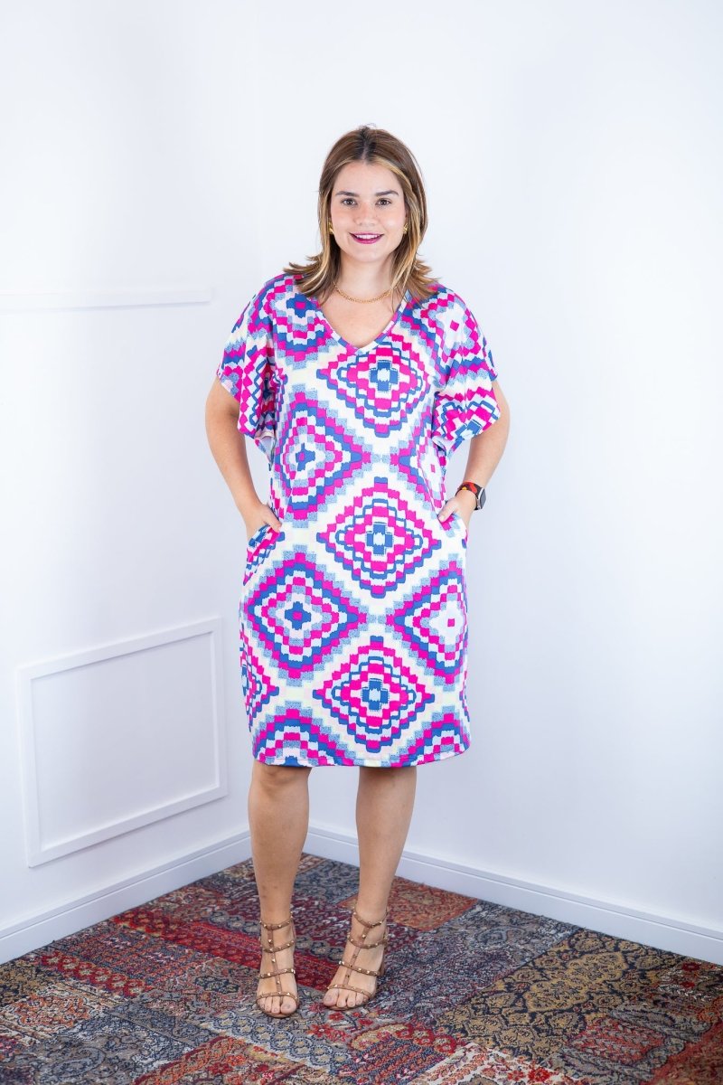 Vestido Helena Maxi - Malha Confort Deluxe Manga Morcego - Naguirre Shop