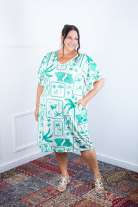 Vestido Helena Maxi - Malha Confort Deluxe Manga Morcego - Naguirre Shop