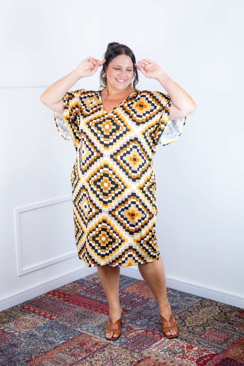 Vestido Helena Maxi - Malha Confort Deluxe Manga Morcego - Naguirre Shop