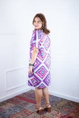 Vestido Helena Maxi - Malha Confort Deluxe Manga Morcego - Naguirre Shop