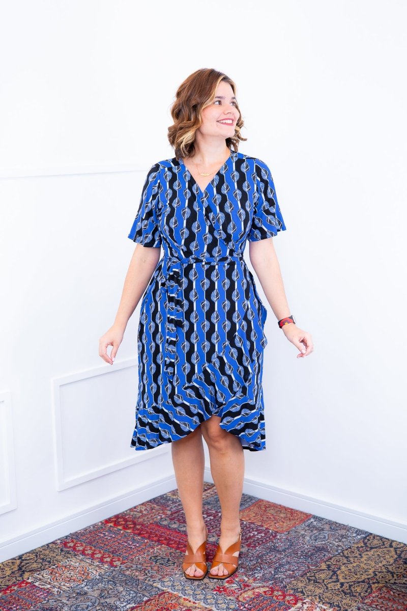 Vestido Indonésia - Malha Confort Envelope - Naguirre Shop