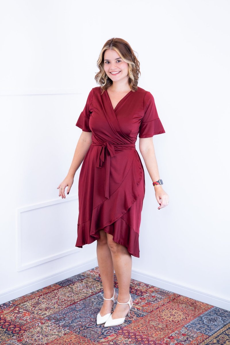 Vestido Indonésia - Malha Confort Envelope - Naguirre Shop