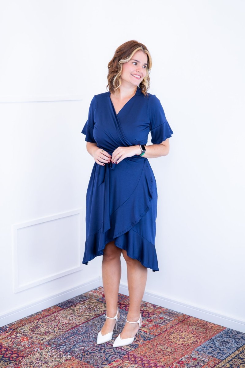 Vestido Indonésia - Malha Confort Envelope - Naguirre Shop