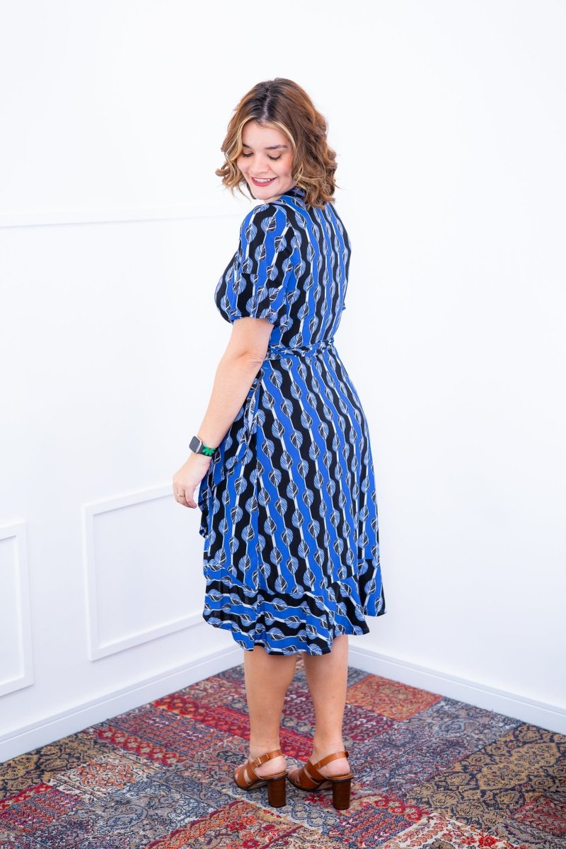 Vestido Indonésia - Malha Confort Envelope - Naguirre Shop