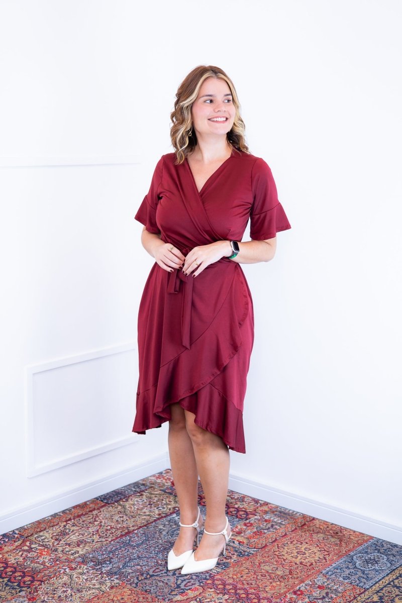 Vestido Indonésia - Malha Confort Envelope - Naguirre Shop