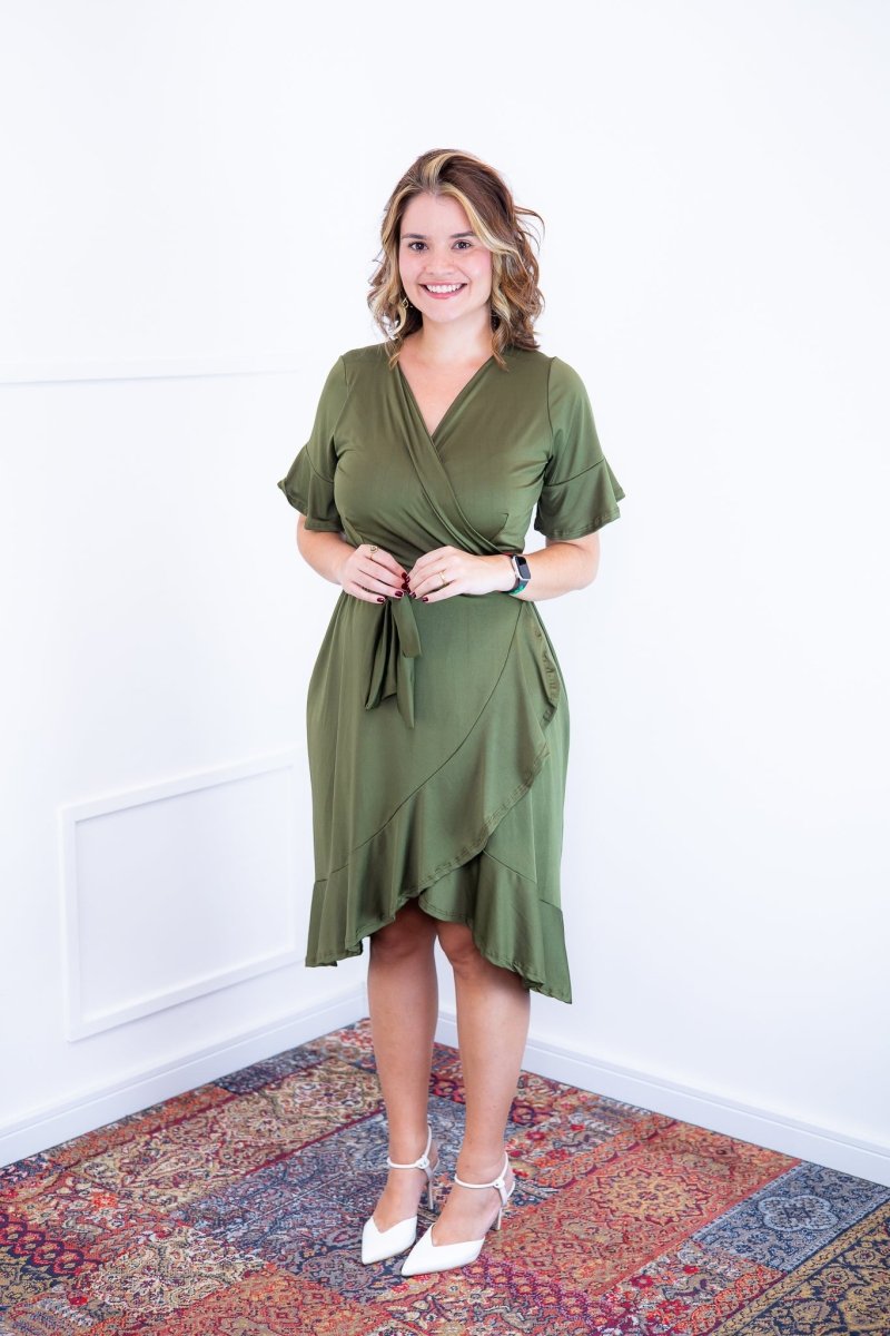 Vestido Indonésia - Malha Confort Envelope - Naguirre Shop