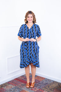 Vestido Indonésia - Malha Confort Envelope - Naguirre Shop
