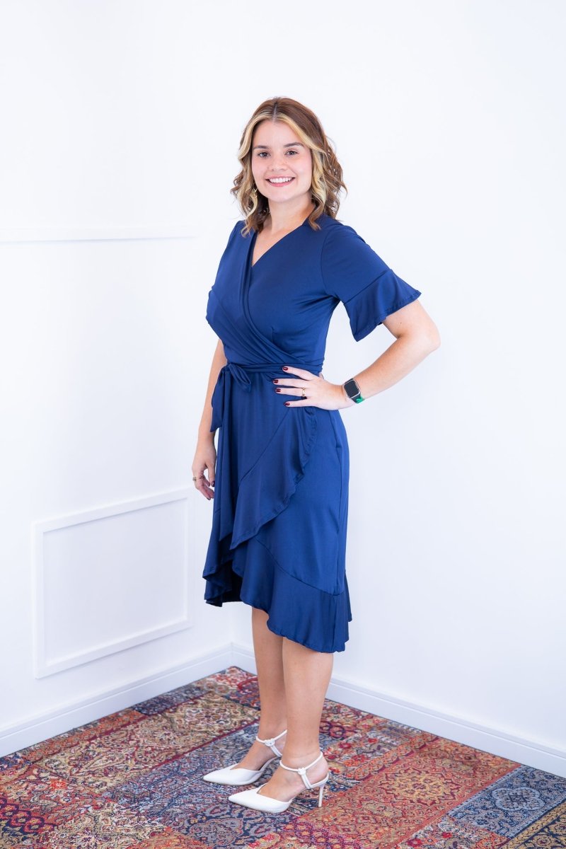 Vestido Indonésia - Malha Confort Envelope - Naguirre Shop