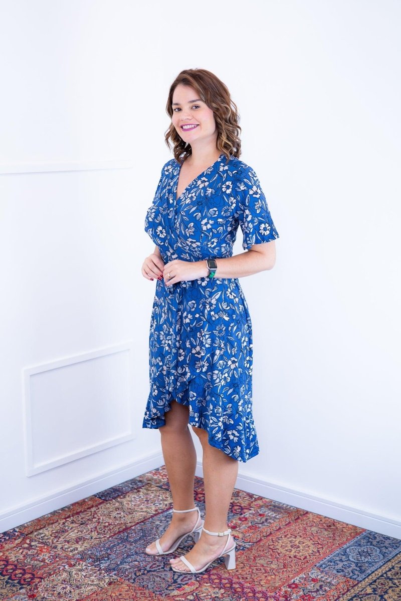 Vestido Indonésia - Malha Confort Envelope - Naguirre Shop