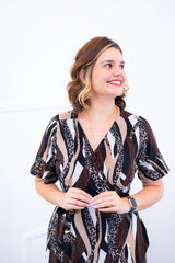 Vestido Indonésia - Malha Confort Envelope - Naguirre Shop