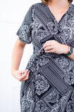Vestido Indonésia - Malha Confort Envelope - Naguirre Shop