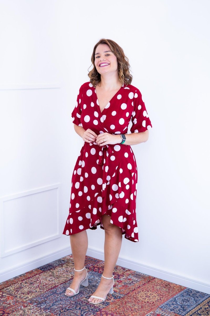 Vestido Indonésia - Malha Confort Envelope - Naguirre Shop