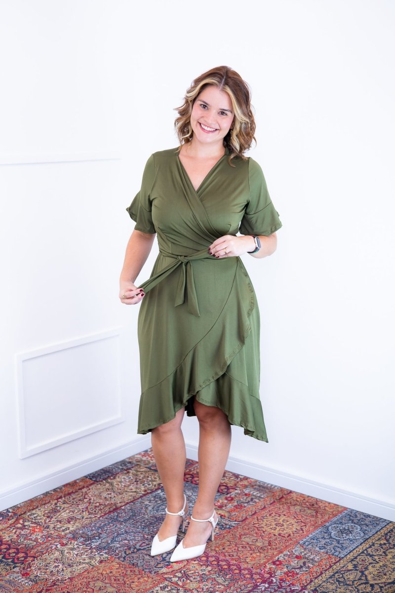 Vestido Indonésia - Malha Confort Envelope - Naguirre Shop