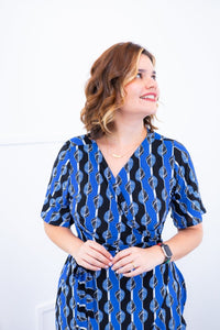 Vestido Indonésia - Malha Confort Envelope - Naguirre Shop