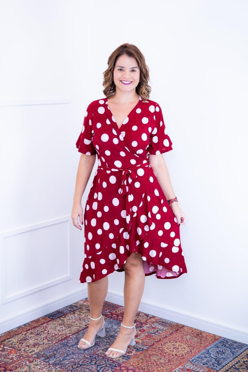 Vestido Indonésia - Malha Confort Envelope - Naguirre Shop