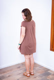 Vestido Laura - Evasê Decote V em Viscolycra - Naguirre Shop
