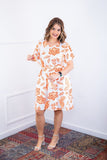 Vestido Letícia – Midi com Gola V em Malha Confort Deluxe - Naguirre Shop