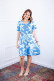 Vestido Letícia – Midi com Gola V em Malha Confort Deluxe - Naguirre Shop