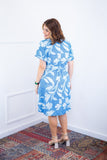 Vestido Letícia – Midi com Gola V em Malha Confort Deluxe - Naguirre Shop