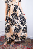 Vestido Longo Cecília – Manga Ciganinha em Viscolinho com Bolsos Laterais - Naguirre Shop