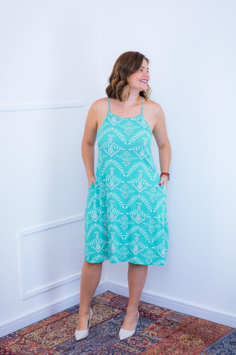 Vestido Lótus - Midi de Alcinhas em Viscolycra - Naguirre Shop