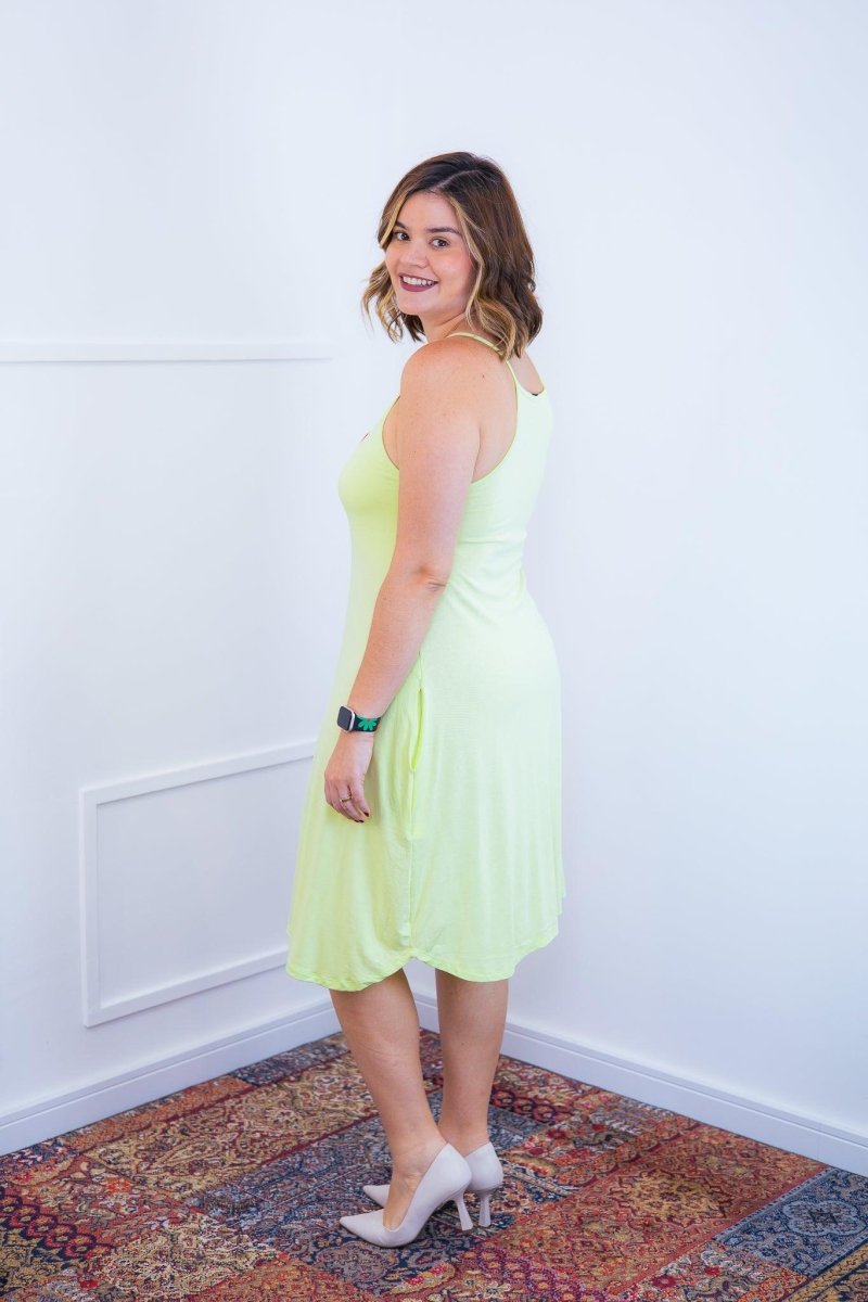 Vestido Lótus - Midi de Alcinhas em Viscolycra - Naguirre Shop