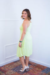 Vestido Lótus - Midi de Alcinhas em Viscolycra - Naguirre Shop