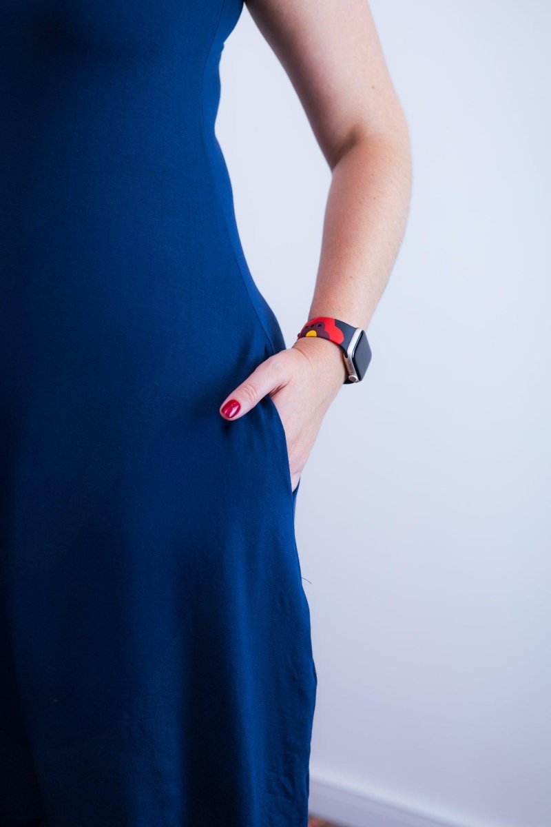 Vestido Lótus - Midi de Alcinhas em Viscolycra - Naguirre Shop