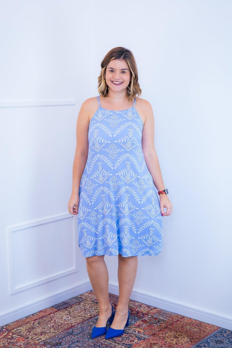 Vestido Lótus - Midi de Alcinhas em Viscolycra - Naguirre Shop