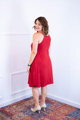 Vestido Lótus - Midi de Alcinhas em Viscolycra - Naguirre Shop