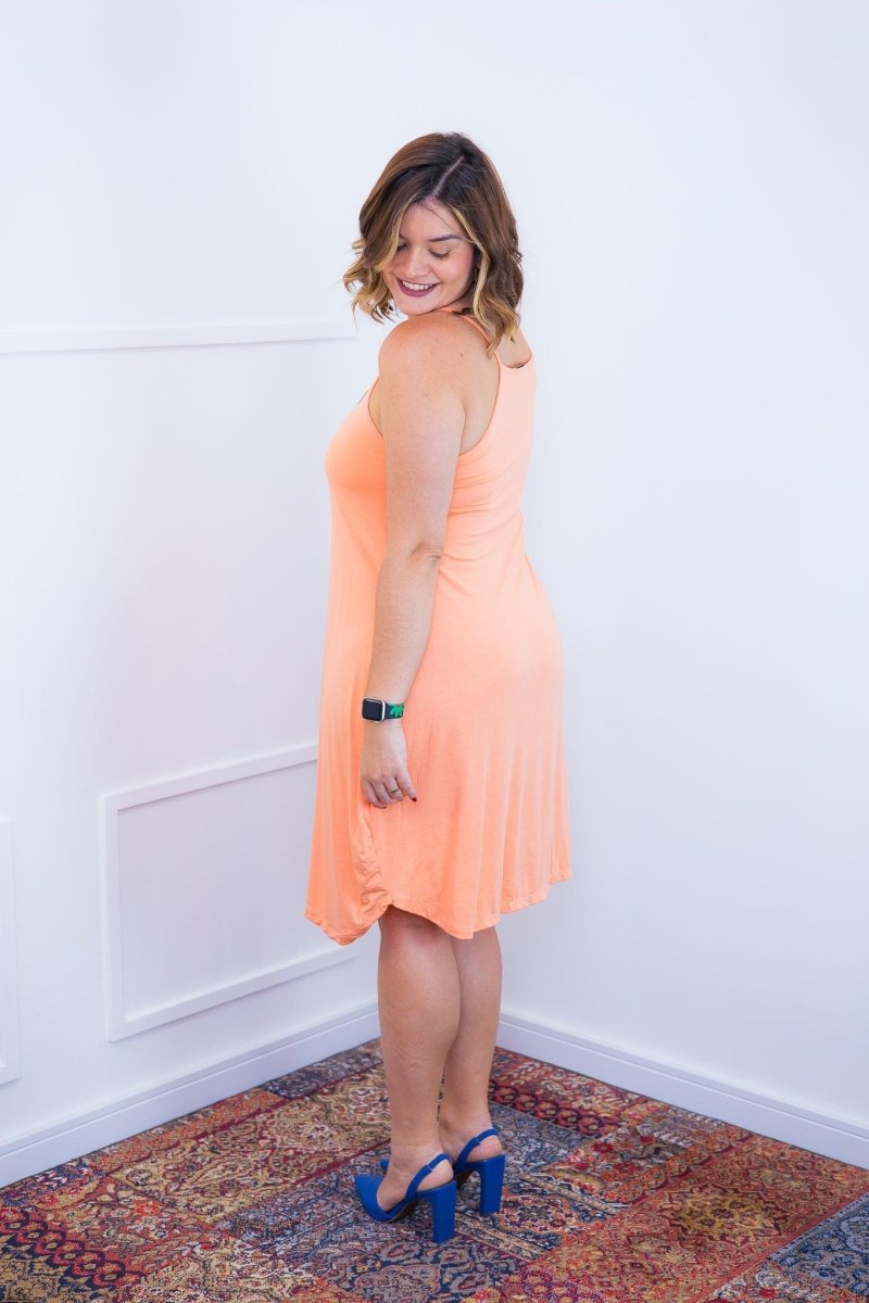 Vestido Lótus - Midi de Alcinhas em Viscolycra - Naguirre Shop