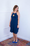 Vestido Lótus - Midi de Alcinhas em Viscolycra - Naguirre Shop