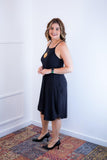 Vestido Lótus - Midi de Alcinhas em Viscolycra - Naguirre Shop