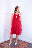 Vestido Lótus - Midi de Alcinhas em Viscolycra - Naguirre Shop