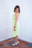 Vestido Lótus - Midi de Alcinhas em Viscolycra - Naguirre Shop