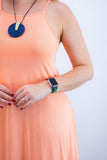 Vestido Lótus - Midi de Alcinhas em Viscolycra - Naguirre Shop