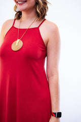 Vestido Lótus - Midi de Alcinhas em Viscolycra - Naguirre Shop