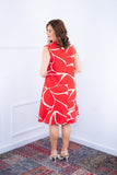 Vestido Luana – Evasê com Gola Padre e Bolsos em Crepe - Naguirre Shop