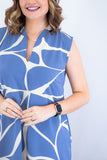 Vestido Luana – Evasê com Gola Padre e Bolsos em Crepe - Naguirre Shop
