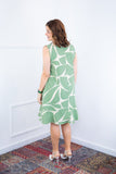 Vestido Luana – Evasê com Gola Padre e Bolsos em Crepe - Naguirre Shop