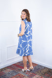 Vestido Luana – Evasê com Gola Padre e Bolsos em Crepe - Naguirre Shop