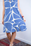 Vestido Luana – Evasê com Gola Padre e Bolsos em Crepe - Naguirre Shop