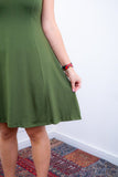 Vestido Melissa - Gola Redonda Acinturado em Viscolycra - Naguirre Shop