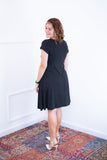 Vestido Melissa - Gola Redonda Acinturado em Viscolycra - Naguirre Shop