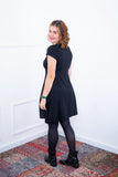 Vestido Melissa - Gola Redonda Acinturado em Viscolycra - Naguirre Shop