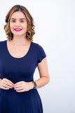 Vestido Melissa - Gola Redonda Acinturado em Viscolycra - Naguirre Shop