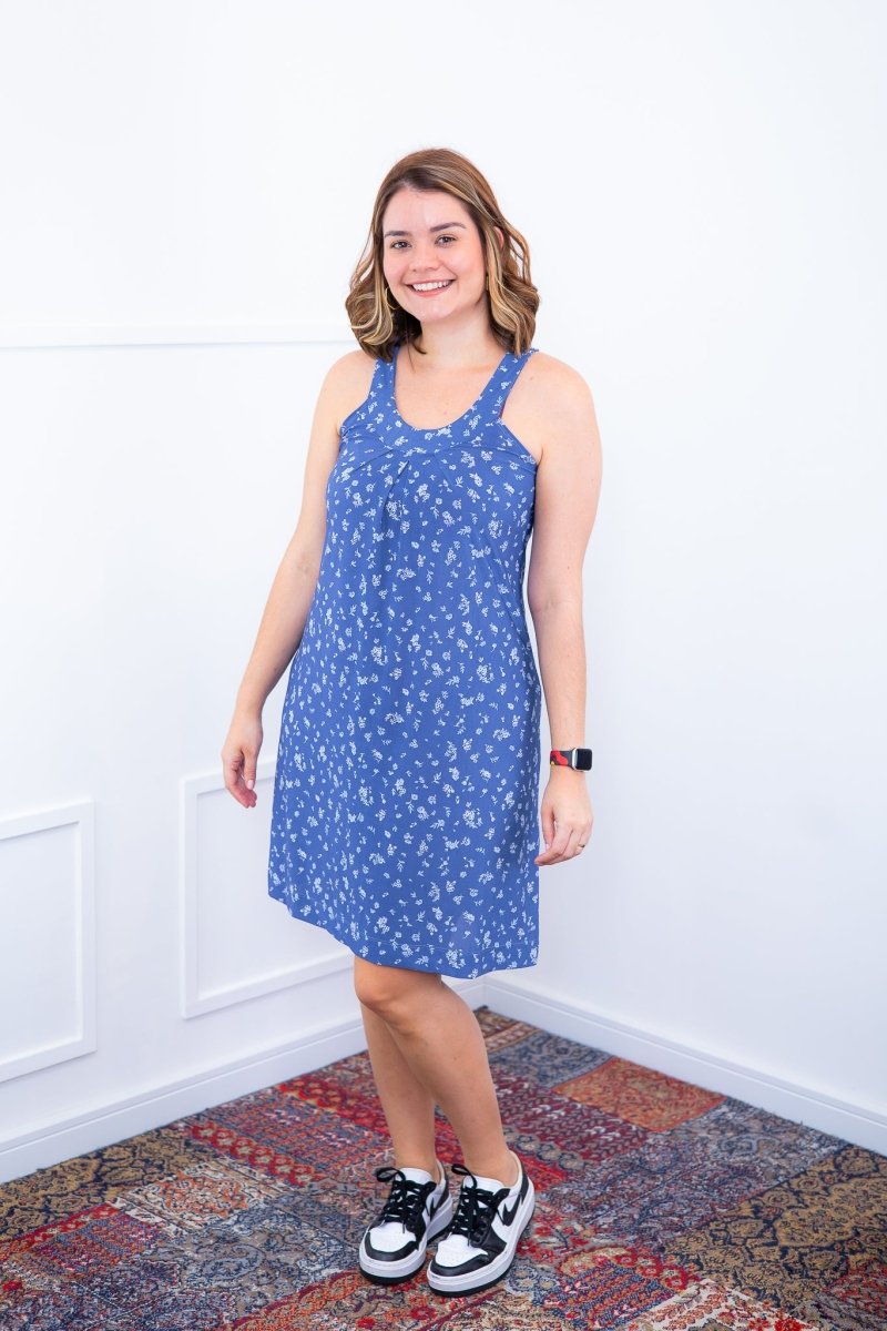 Vestido Mila – Malha Confort Midi com Alça Nadador - Naguirre Shop